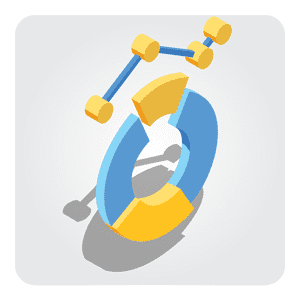 icon web visualisasi data